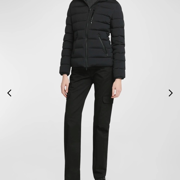 Moncler Herbe Stretch Nylon Hooded Puffer Jacket - Picture 2 of 12